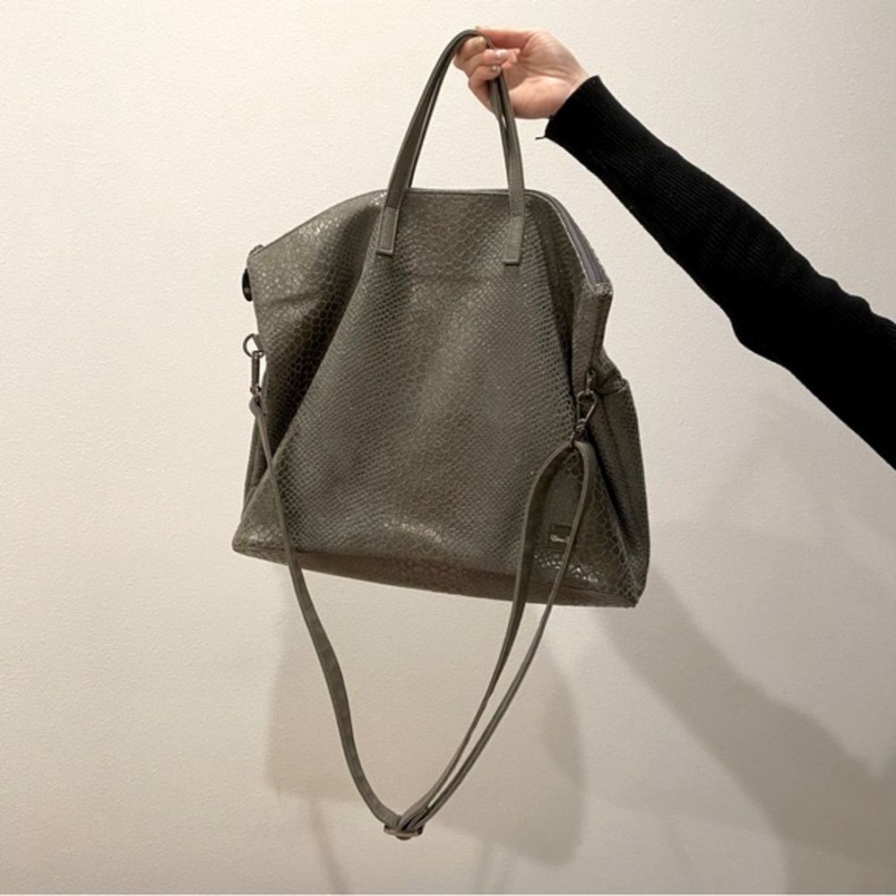 Khaki Slouchy Handbag Satchel